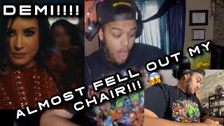 Demi Lovato Swine Music Video REACTION I WAS SHOOKETH [upl. by Naquin]