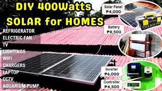 BASIC at MURA na Solar para sa bahay  Paano naplano at nainstall Beginners Solar Setup [upl. by Knighton853]