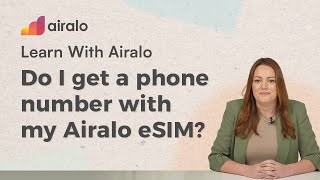 Do I Get a phone number with my Airalo eSIM  Learn With Airalo [upl. by Attela]