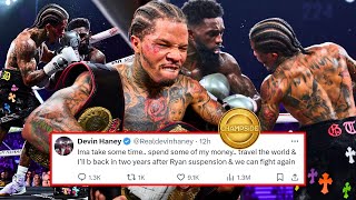 Shocking Devin Haney Out For 2 Years Gervonta Tank Davis Would Still Fight [upl. by Garnett683]