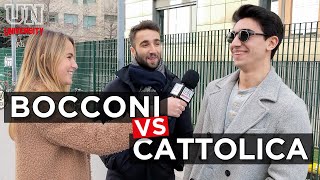 BOCCONI vs CATTOLICA  La migliore università privata di Milano [upl. by Htennaj]