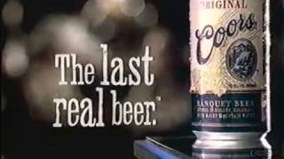 Coors featuring Les Paul  Television Commercial  1997 [upl. by Alvie]