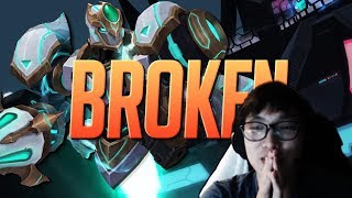 Doublelift  THIS IS WHY HEXTECH FLASH BLITZCRANK IS BROKEN [upl. by Lamonica]