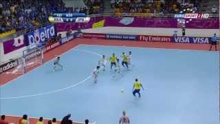 Brazil vs Japan  2012 FIFA Futsal World Cup [upl. by Rehtse]