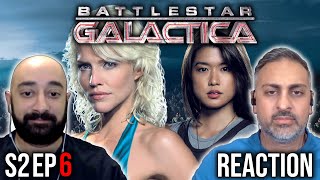 Battlestar Galactica  S2 Ep 6  Home Part 1  REACTION  First Time Watching [upl. by Spiros815]