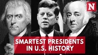 Smartest Presidents in US History Based On Estimated IQ Scores [upl. by Lally2]