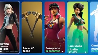 SHOP DI OGGI 4 SIRENA  APRILE NEGOZIO FORTNITE GIOVEDI OG 442024 [upl. by Esinert]