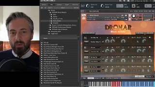 Gothic Instruments DRONAR Brass – Walkthrough with Dan Graham [upl. by Namra]