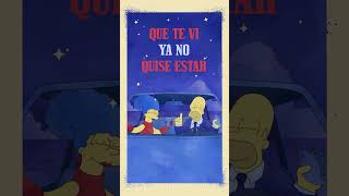 Desde la primera vez que te vi lossimpson fyp cartoon serie frases love homerosimpson [upl. by Ahtikal411]