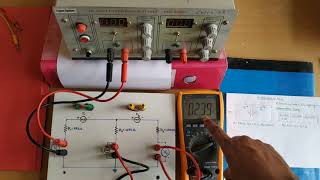 Experiment to verify Kirchhoffs Current Law KCL [upl. by Leona26]