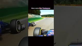 Max Verstappens ballsy overtake as a teenager shorts f1 [upl. by Hillell]