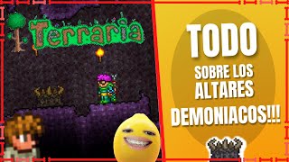 😎👍 Terraria Como DESTRUIR Los ALTARES  Terraria ALTARES DEMONIACOS GUIA ✅ [upl. by Eugine]