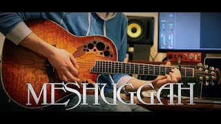 Meshuggah  Lethargica  Acoustic guitar cover [upl. by Benilda38]