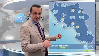 METEO CAMPANIA tempo previsto per il weekend di Capodanno linea di tendenza per lEpifania [upl. by Lirrad353]