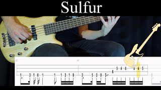 Sulfur Slipknot  BASS ONLY Bass Cover With Tabs [upl. by Nyltiak]