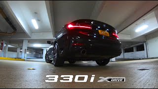 BMW 330i Stock Exhaust  G20 330i Accelerations Downshifts Flyby amp Revs [upl. by Lyndy974]