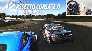 Assetto Corsa 20 is releasing in 2024  New AI Drift Map [upl. by Cannon670]