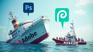 How to get Photoshop for FREE almost  Photoshop vs Photopea comparison [upl. by Curtice]