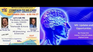 The Everything Talk about MS  AN Overview of MS Symptom Focus Plus Stem Cell Updates amp more [upl. by Jonme]