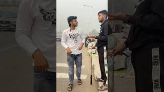 Blind beggar scam 😱 l Rahul Dhariwal l trendingshorts comedy funny funnycomment [upl. by Noleta208]