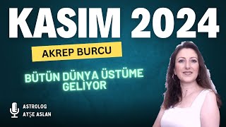 AKREP BURCU KASIM 2024 BURÇ YORUMLARI [upl. by Larson]