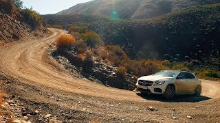 Mercedes GLA 45 AMG 🔥 on the road to hell  Top Gear [upl. by Nameloc812]