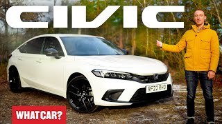 NEW Honda Civic review – why its a BRILLIANT hybrid  What Car [upl. by Gemmell]