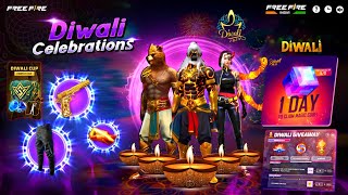 Diwali Event Free Rewards 2024🔥🤯 Diwali Giveaway Free Rewards  Free Fire New Event  Ff New Event [upl. by Santoro]