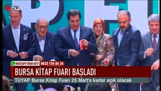 Bursa Kitap Fuarı başladı [upl. by Lemraj8]