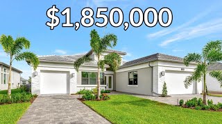 Tour a Brand New Boynton Beach Florida New Construction Home [upl. by Magdalene]