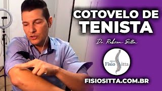 TRATAMENTO EPICONDILITE LATERAL do COTOVELO TERAPIA MANUAL Clínica de Fisioterapia Dr Robson Sitta [upl. by Kori488]