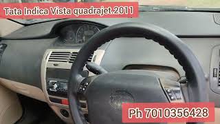 Tata Indica Vista quadrajet 2011 model good running condition top model [upl. by Eberly]