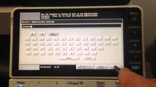 Konica Minolta Tutorial How to Reset User Counters [upl. by Odraude676]