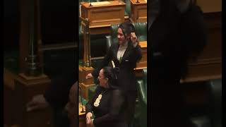 Haka Against Injustice NZ MP Protests Contentious Bill [upl. by Keyser580]