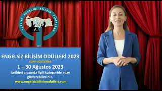 Engelsiz Bilişim Ödülleri 2023 [upl. by Lerat]