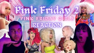 NICKI MINAJ  PINK FRIDAY GIRLS FIRST TIME REACTION Pink Friday 2 🥹🎀 [upl. by Lenni]