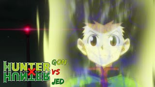 Best Fights Hunter x Hunter REMAKE  Gon vs Jed [upl. by Asihtal]