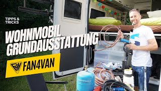 Wohnmobile Grundausstattung das darf in meinem Kasten nicht fehlen [upl. by Emmit]