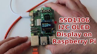 SSD1306 OLED I2C Display on Raspberry Pi 5 with Linux User Space C Driver and Raspberry Pi OS [upl. by Ellekim]