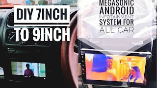 Android touch screen stereo  My WagonR Got 10inch Android  Cheapest Android Stereo [upl. by Thier]