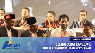 Jelang Debat Kandidat Kip Aceh Rampungkan Persiapan [upl. by Gillan206]