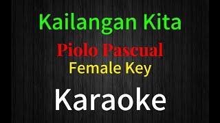 KAILANGAN KITA KARAOKE female key [upl. by Lav]