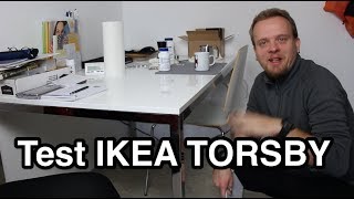 Test IKEA TORSBY  Esstisch Test  KuÌˆchentisch Test [upl. by Marih445]