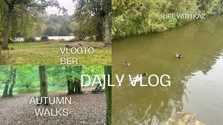 Vlogtober Day 6 Finally made it to Hatfield Forest a short vlog  Life With Kaz [upl. by Eidoow570]