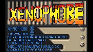 Atari Lynx Longplay 051 Xenophobe [upl. by Iroj44]