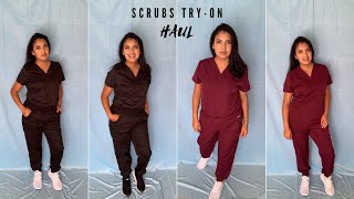 SCRUBS TRYON HAUL  Uniform Advantage  Nursing Scrubs [upl. by Vaientina140]