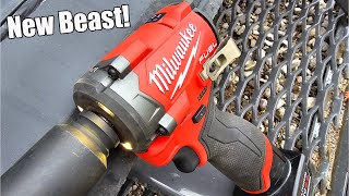 New Milwaukee M12 Stubby 256320 Removes 500 Ft Lbs With Ease [upl. by Neelrihs110]