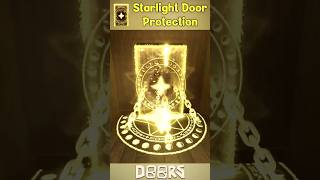 DOORS  Starlight of Door Protection  Crucifix Use ROBLOX doors roblox [upl. by Rehteh]