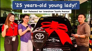 A 25 YEAR  OLD Got Released her OWN TOYOTA AVANZA  GRAB TNVS READY [upl. by Keverian]