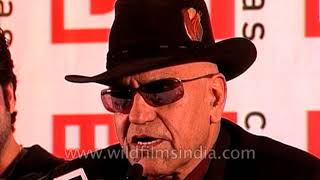 Amrish Puri speaks at press conference for movie Khushi [upl. by Carter742]